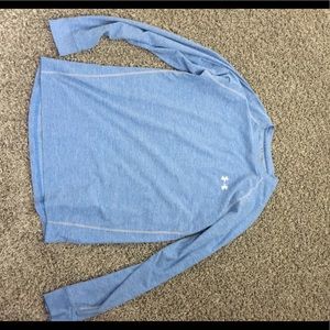 A really cool blue under armour long sleeve tee